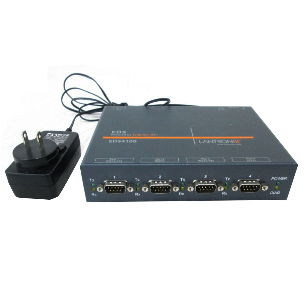 Lantronix ED41000P001 EDS4100 4Port Device Server with PoE The Teds