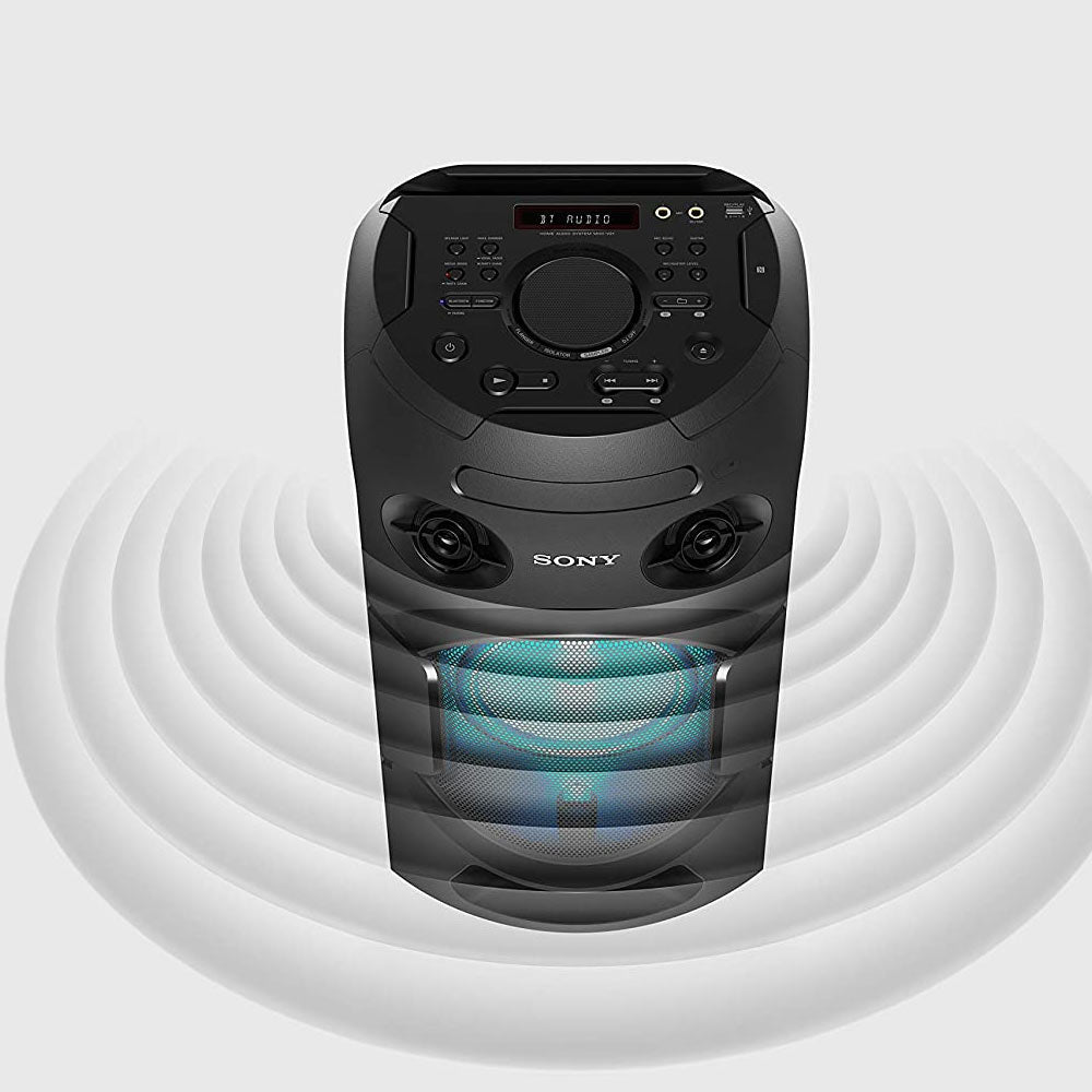 Sony MHC-V21 2-Way Bluetooth Wireless Music System Party Speaker