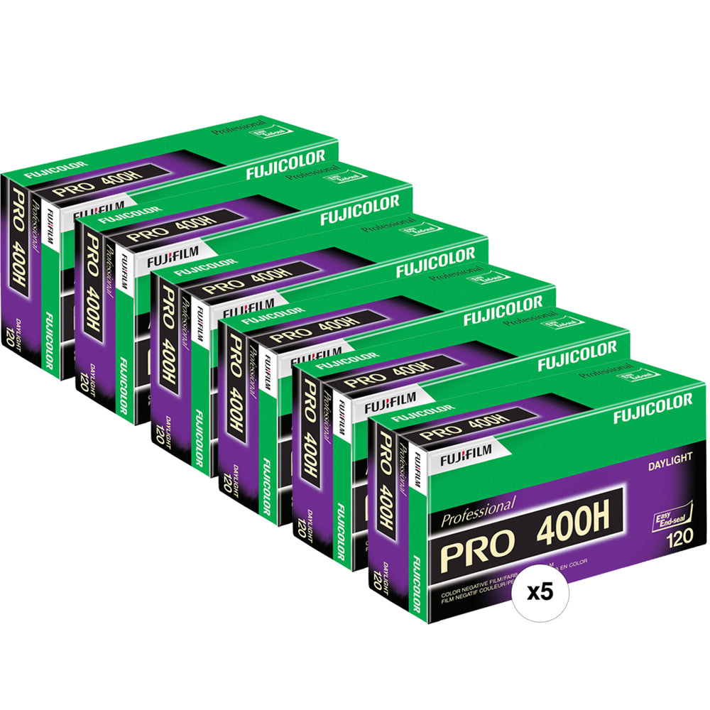 6x FUJIFILM Fujicolor PRO 400H Professional Color Negative Film