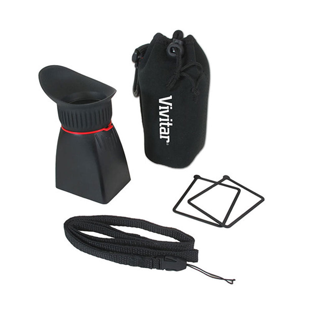 Vivitar 3" LCD HOOD 2X MAGNIFIER