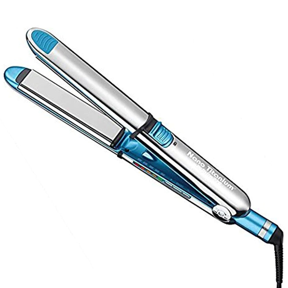 BaByliss Pro Nano Titanium Prima 3100 Stainless Steel Flat Iron - 1" BNT3100TUC (Dual Voltage)