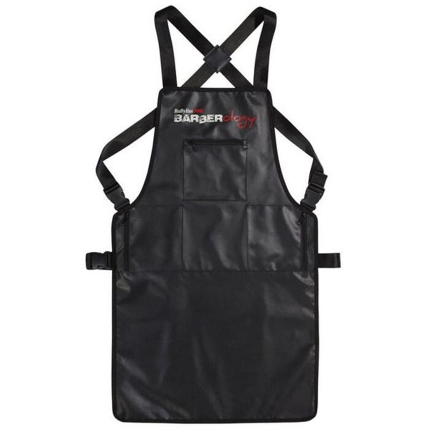 BaByliss Pro SNAPFX Clipper With Snap In/Out Dual Lithium Battery System FX890 with Babyliss Pro Industrial Barber Apron and Wahl Flat Top Comb Black