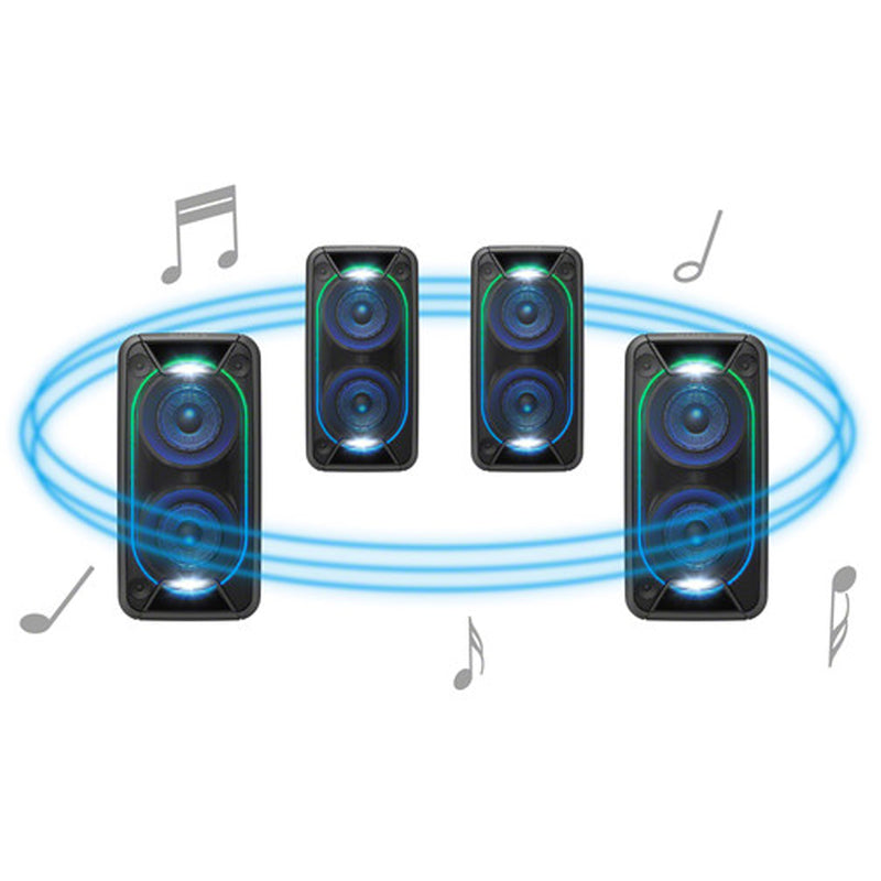 Sony GTK-XB90 Bluetooth Audio Streaming Extra Bass Speaker with Built-in Battery