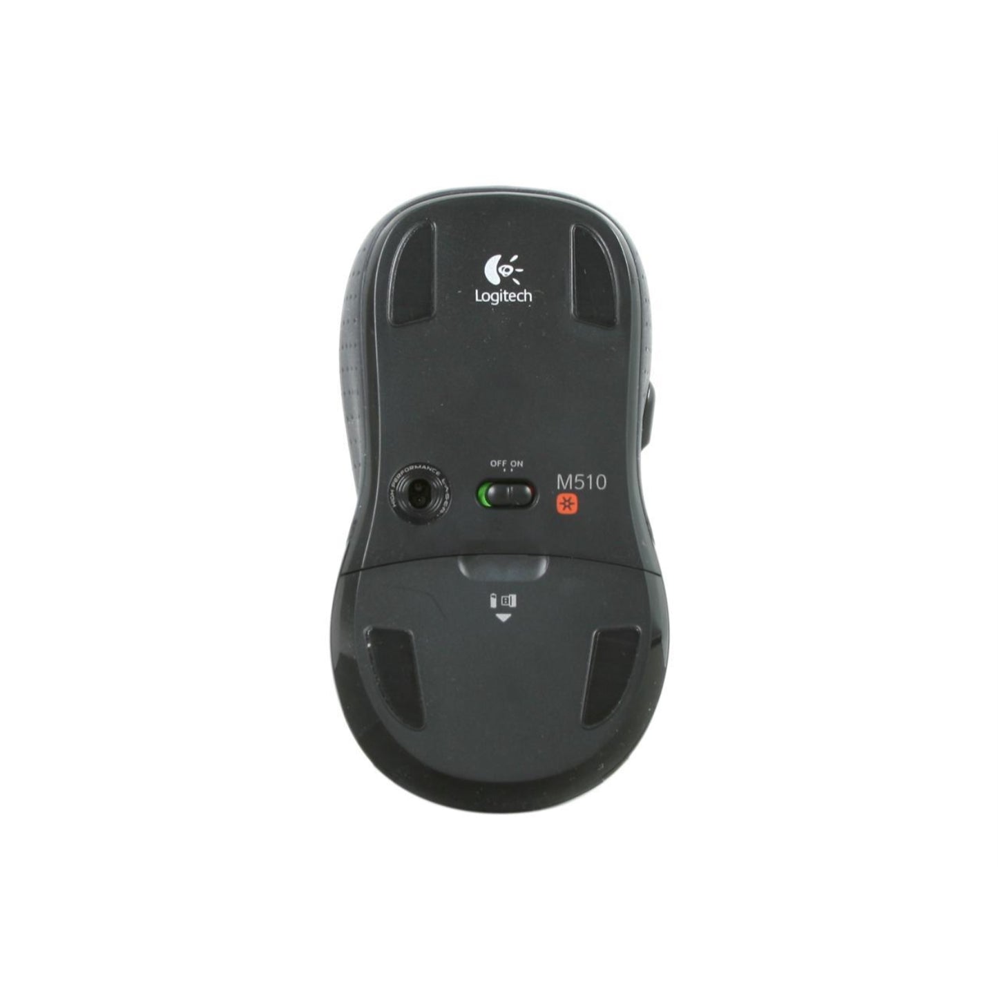 Logitech M510 Wireless Computer Mouse for PC with USB Unifying Receiver - Black