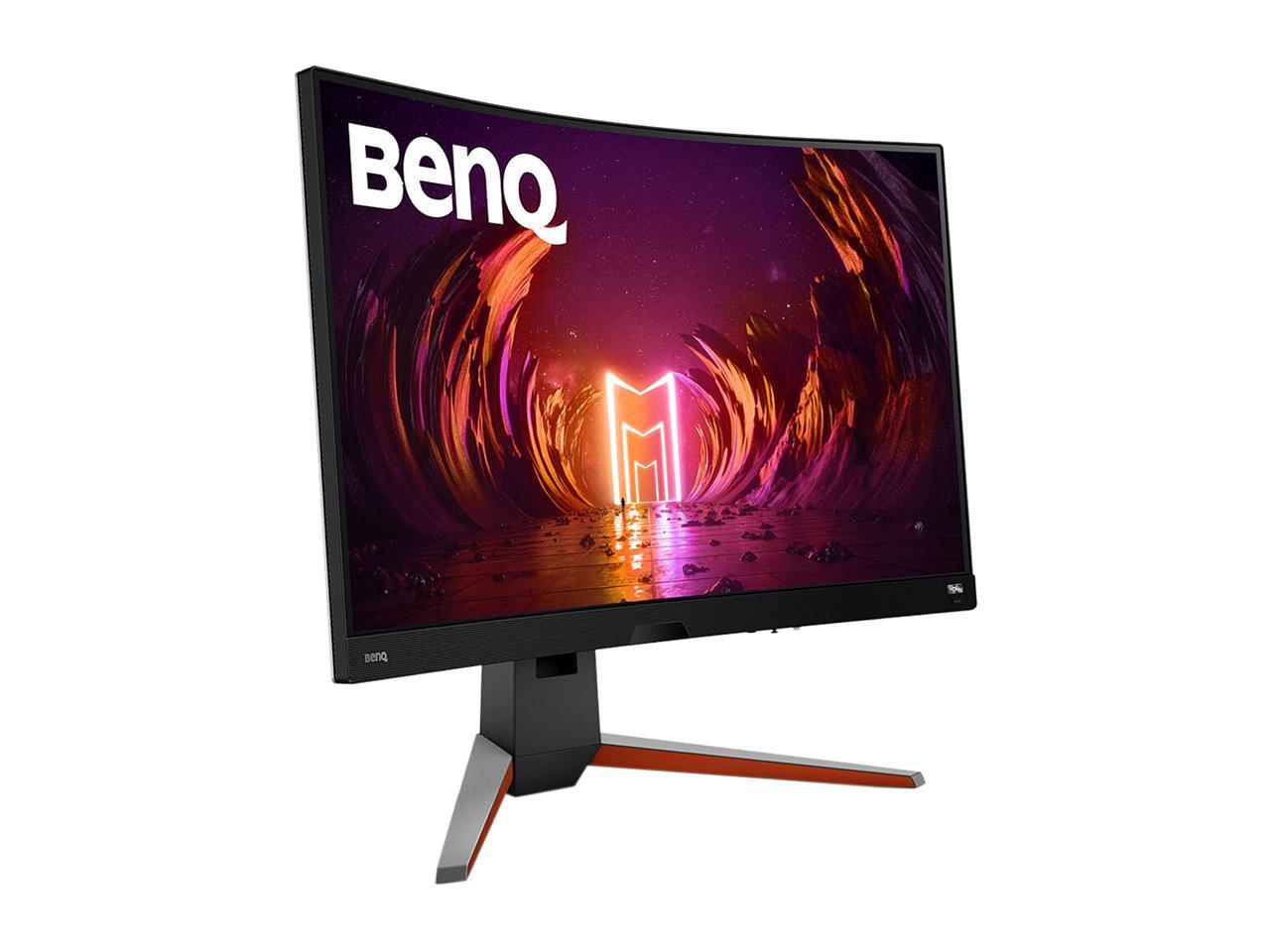 BenQ EX3210R 31.5" WQHD 2560 x 1440 (2K) 165 Hz HDMI, DisplayPort, USB, Audio FreeSync Premium Pro (AMD Adaptive Sync) Built-in Speakers Curved Gaming Monitor
