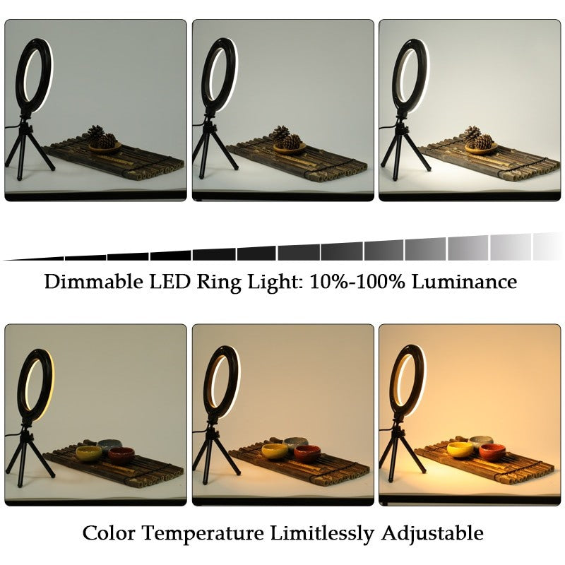 Vivitar ROUND LED LIGHT 6"