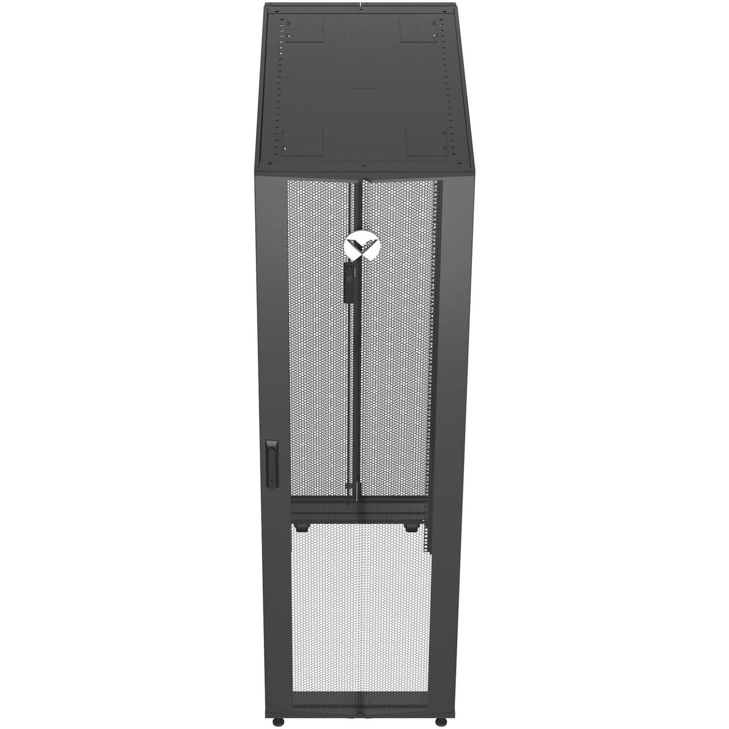 Vertiv VR3100 VR Rack - 42U with Doors/ Sides & Casters
