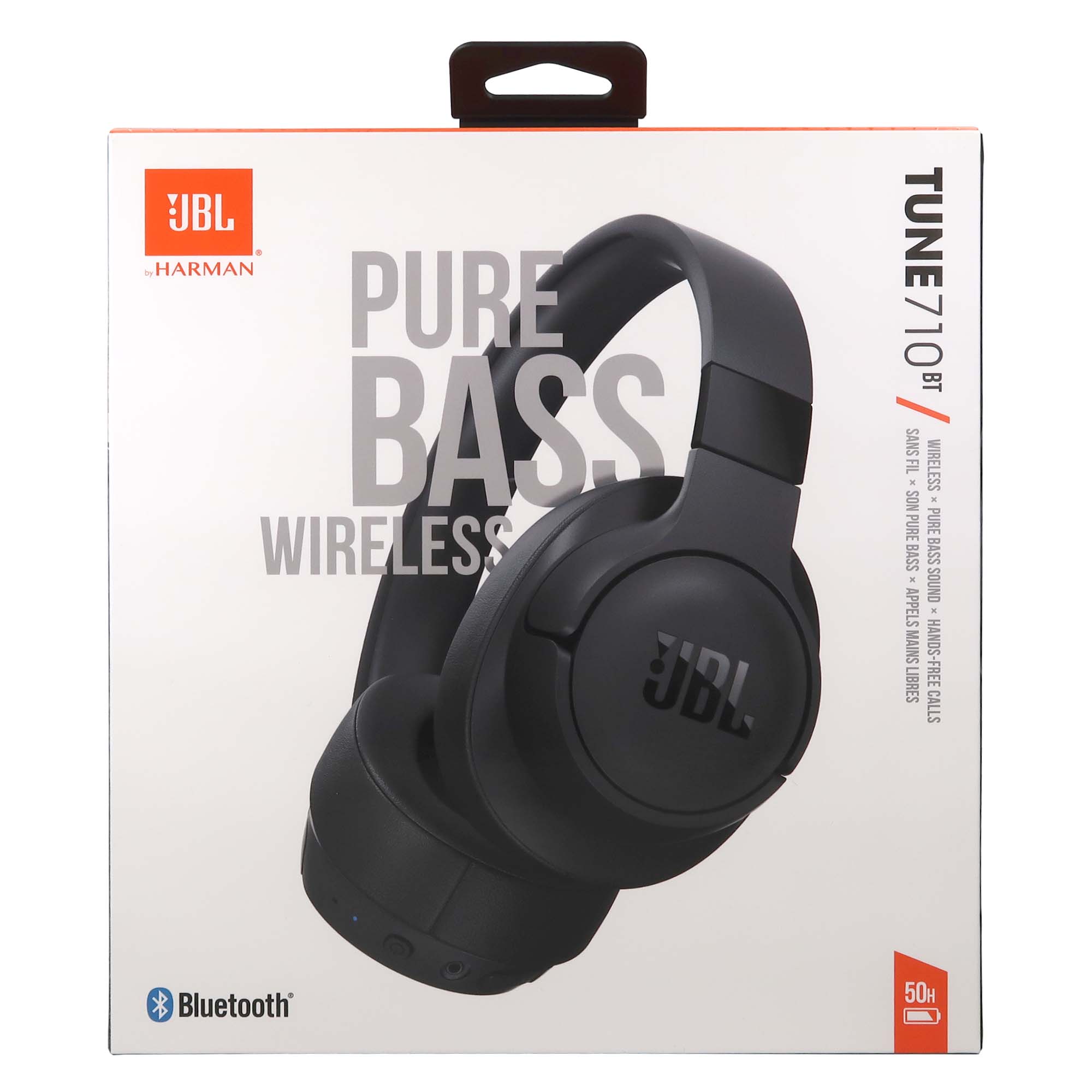 JBL Tune 710BT Wireless Over-Ear Headphones (Black) – Teds Electronics