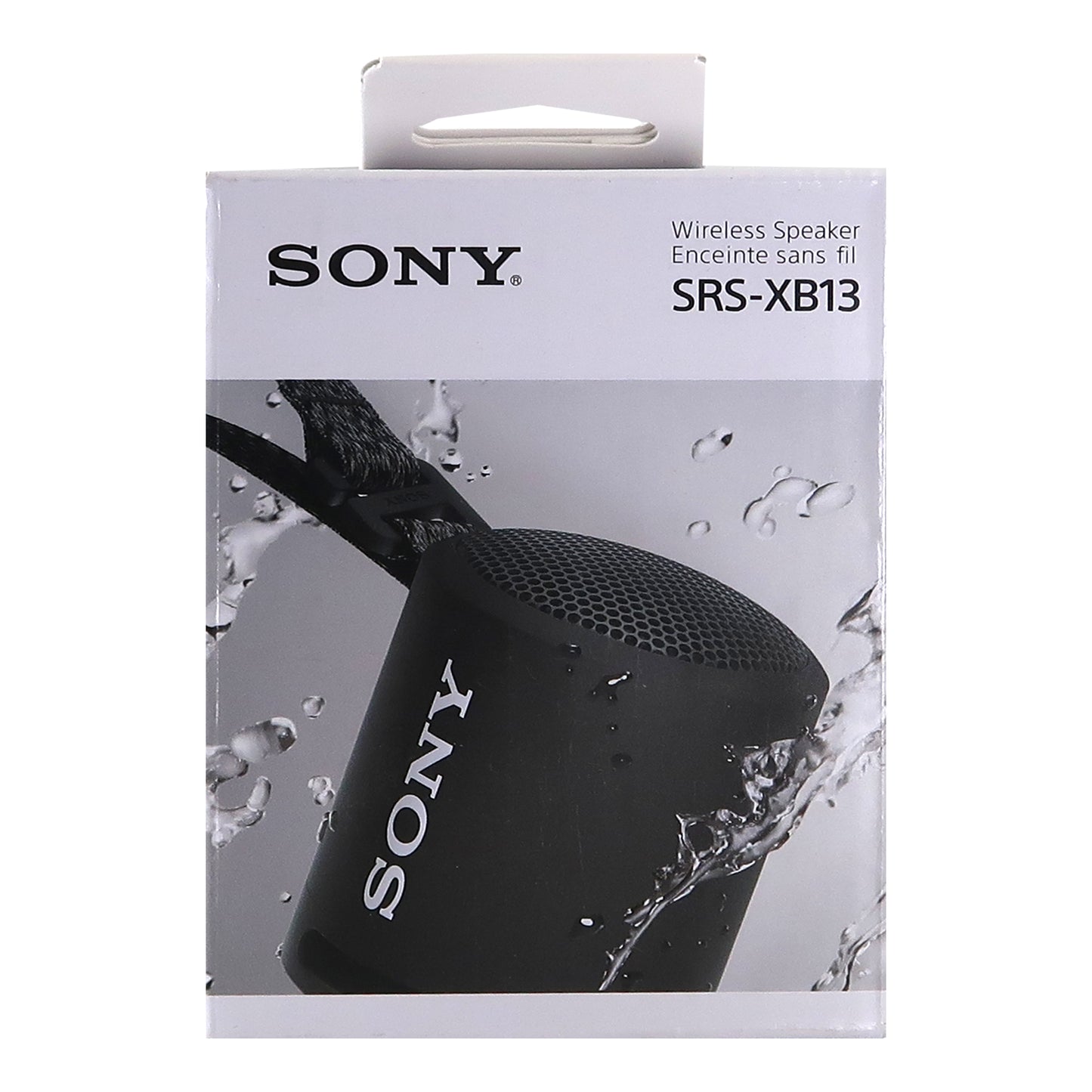 2x Sony SRSXB13/B Extra Bass Portable Waterproof Speaker (Black)