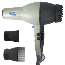 Conair Pro SilverBird Blow Dryer with Straightening Pic and Concentrator Nozzle + Conair Pro Ceramic Tools Round Brush 2"