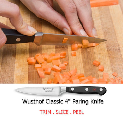 2x Wusthof Classic 4" Paring Knife