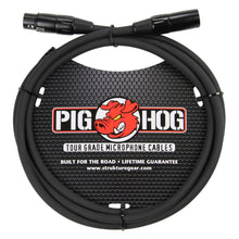 Pig Hog 8mm XLR Microphone Cable Male to Female 6 Ft Fully Balanced Premium Mic Cable  - 2 Units