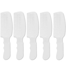 5x Wahl Flat Top Comb White #3329-100