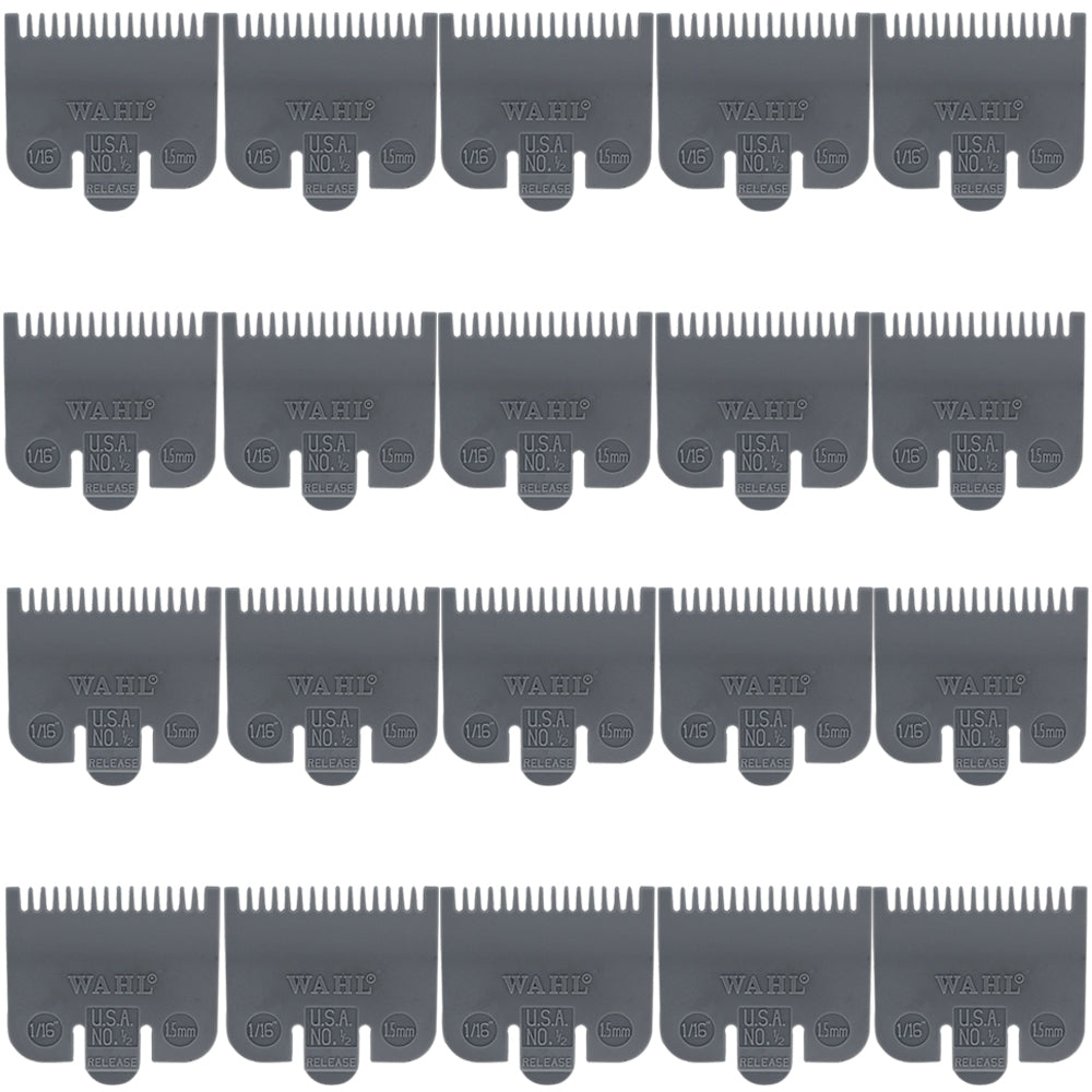 20x Wahl Color-Coded Clipper Guide [#1/2] - 1/16" #3137-101