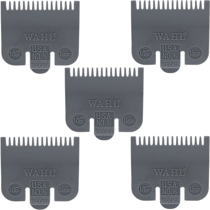 5 Units Wahl Color-Coded Clipper Guide [#1/2] - 1/16" #3137-101