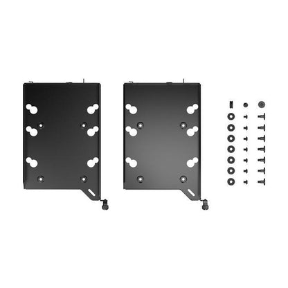 Fractal Design FD-A-TRAY-001 HDD Drive Tray Kit - Type-B for Define 7 Series and Compatible Fractal Design Cases - Black (2-pack)