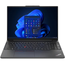 Lenovo ThinkPad E16 Gen 1 21JN003XUS 16" Touchscreen Notebook - WUXGA - 1920 x 1200 - Intel Core i7 13th Gen i7-1355U Deca-core (10 Core) 1.70 GHz - 16 GB Total RAM - 8 GB On-board Memory - 512 G