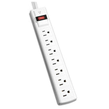 V7 SA0712W-9N6 7-Outlet Surge Protector, 12 Feet cord, 1050 Joules - White