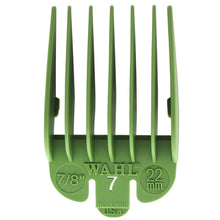 5 Pack Wahl Color-Coded Clipper Guide #7 - 7/8" #3145-1403