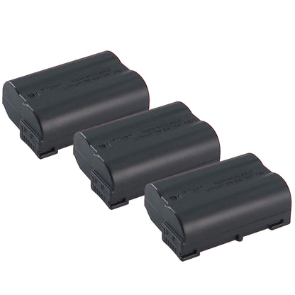 New Genuine Nikon EN-EL15c Rechargeable Lithium-Ion Battery 3 Count