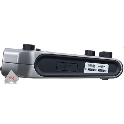 Zoom PodTrak P4 Portable Multitrack Podcast Recorder with 2x Vidpro Professional Wired XLR Lavalier Microphone XM-L2 for Pro Audio Equipment with XLR Input