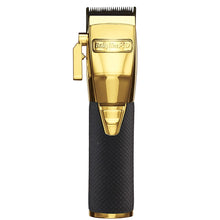 BaByliss Pro GoldFX Boost+ Gold Adjustable Blade Cordless Clipper (FX870GBP) with DLC and Titanium Coated Replacement Clipper Blade + Comb Set