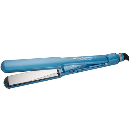 BaByliss Pro Nano Titanium 1½" Ultra Thin Straightener Flat Iron with BaByliss Pro Nano Titanium Conicurl Iron 1¼-¾" BNT125TB and 10oz Spray Bottle