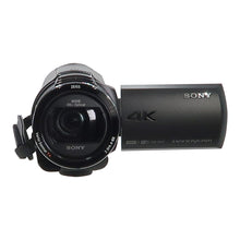 Sony FDR-AX43A UHD 4K Handycam Camcorder (Black) + Pro Broadcasting Bundle