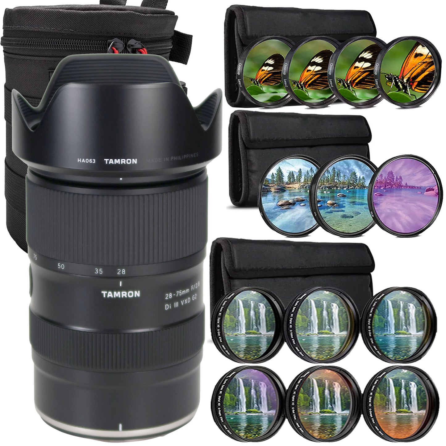Tamron 28-75mm f/2.8 Di III VXD G2 Lens (Nikon Z) Accessory Lens Filter Bundle