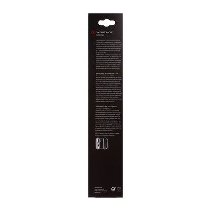 Wusthof Gourmet 7" Hollow Edge Santoku Knife, Black + Wusthof Gourmet 6" Chef's Knife