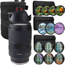Tamron 18-300mm f/3.5-6.3 Di III-A VC VXD Lens for FUJIFILM X + Filter Kit Accessory Bundle