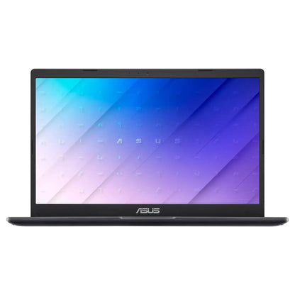 ASUS 14" FHD Laptop - Intel Pentium N6000, 4GB RAM, 64GB eMMC Storage (Star Black) with Polyester Fiber Laptop Bag Accessory Bundle