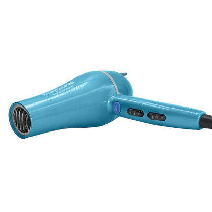 BaByliss Pro Nano Titanium Lightweight Ionic Dryer & Folding Travel Dryer BNTPP70 + Nano Titanium Prima2000 3/4" Mini Flat / Curling Iron Iridescent BNTBRB2000UC