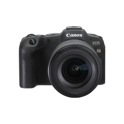 Canon EOS R8 Mirrorless Camera (Black) with Canon RF 24-105mm f/4-7.1 IS STM Lens