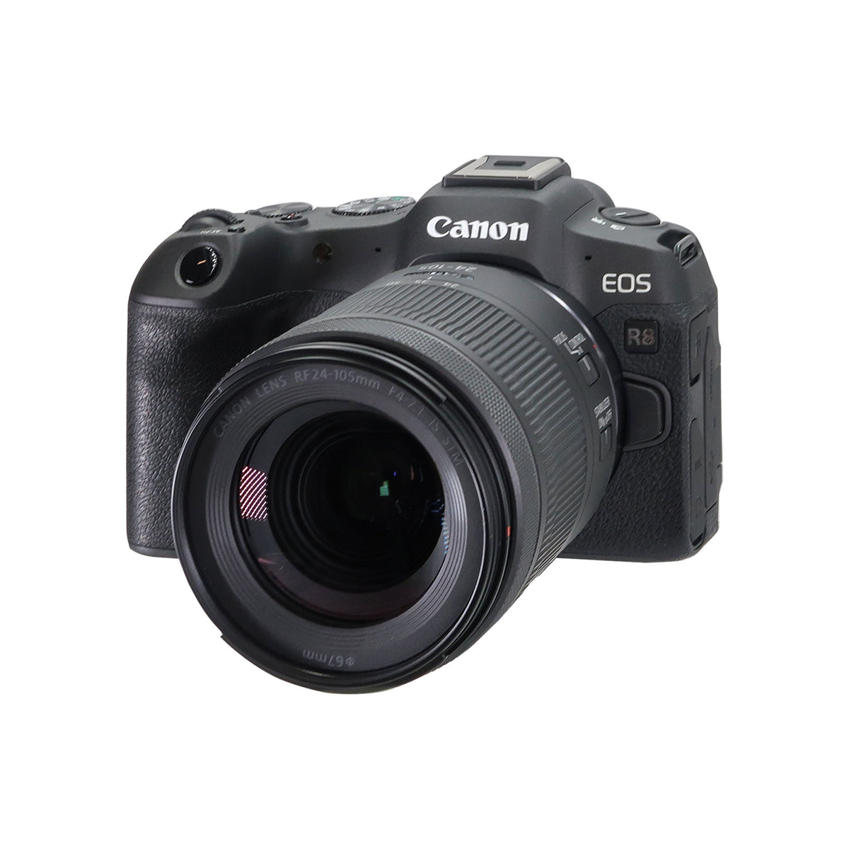 Canon EOS R8 Mirrorless Camera (Black) with Canon RF 24-105mm f/4-7.1 IS STM Lens