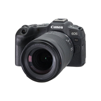 Canon EOS R8 Mirrorless Camera (Black) with Canon RF 24-105mm f/4-7.1 IS STM Lens