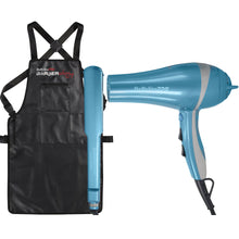 BaByliss Pro LIMITED EDITION Nano Titanium Ionic Dryer & 1½" Ultra-Thin Straightening Iron Combo #BNTPP58-24 with Barber Apron