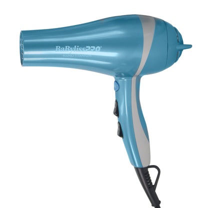 BaByliss Pro LIMITED EDITION Nano Titanium Ionic Dryer & 1½" Ultra-Thin Straightening Iron #BNTPP58-24 with Comb