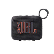 JBL Go 4 Portable Bluetooth Speaker (Black) with JBL T110 in Ear Headphones