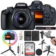 Canon EOS 3000D 18MP DSLR Camera with EF-S 18-55mm III f/3.5-5.6 Lens Photography Accessory Bundle