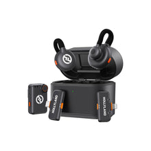 Hollyland Lark M2S Ultimate Combo (Camera RX+USB-C RX+Lightning RX) Wireless Lavalier Microphone for iPhone/Camera/Android/PC, Compact Mic, Titanium Clip, Noise Cancelling, Content Creation