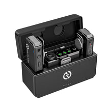 Hollyland Lark Max Wireless Lavalier Microphone System with Professional ENC, Studio Quality Audio, 22H Duration, 820ft(250m) Range, Compatible with DSLR Camera, iPhone, Android, PC-Black