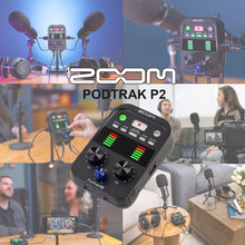 Zoom PodTrak P2 USB Mic Recorder for Podcasters