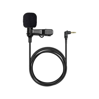3x Hollyland External Clip On Lavalier Microphone with 3.5mm Audio Jack, Compatible with Lark Max Microphone System-Black, (1 Pack)