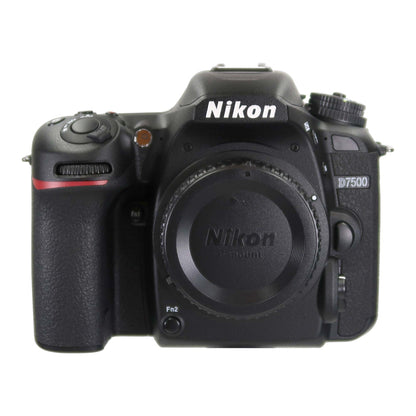 Nikon D7500 DSLR Camera (Body Only) "REFURBISHED" with Transcend 16GB SDHC Memory Card