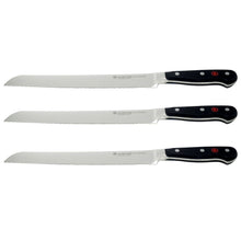 Wusthof Classic 9" Bread Knife, Silver - 3 Units