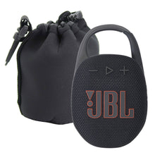 JBL Clip 5 Portable Waterproof Dustproof Wireless Speaker (Black) with Waterproof Speaker Pouch