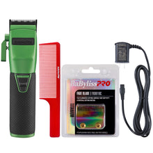 BaByliss Pro FX870 GI BOOST+ Influencer Collection Patty Cuts Cordless Clipper - Green + Add-On Blade Bundle