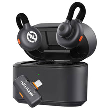 Hollyland LARK M2S DUO 2-Person Wireless Microphone System with USB-C Connector for Mobile Devices - Plug & Play (2.4 GHz, Space Gray)