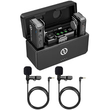 Hollyland Lark Max Wireless Lavalier Microphone System with Professional ENC Compatible with DSLR Camera, iPhone, Android, PC + 2x Lavalier Microphone